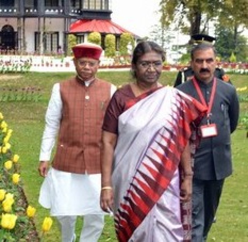 President Murmu to visit Army Training Command in Shimla today