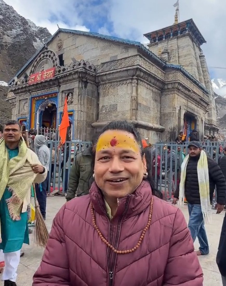 Kailash Kher invokes Lord Shiva with ‘Bam Lahiri’ at Kedarnath