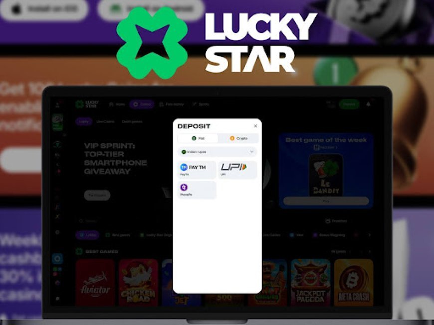 Depositing and Withdrawing Funds to Lucky Star India