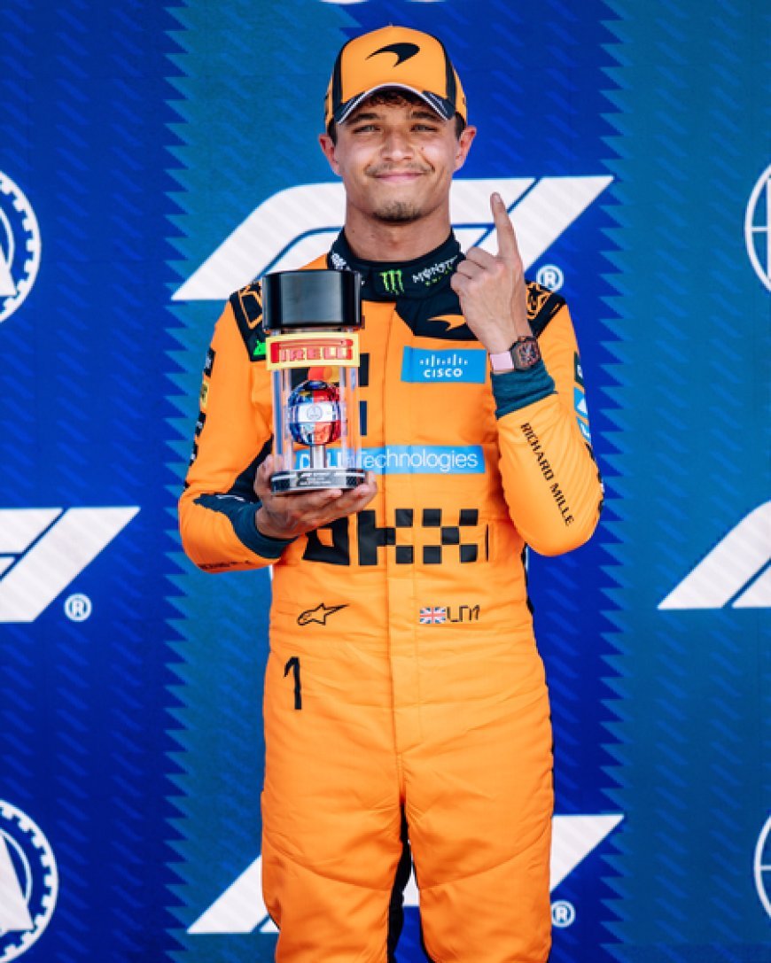 Formula 1: McLaren's Norris pips Antonelli for Miami Sprint pole