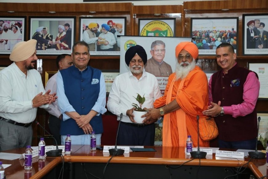PAU Unveils Coffee Table Book Celebrating Punjab’s Wheat Heritage and Scientific Excellence