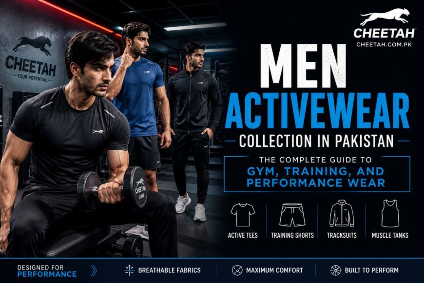 Men Activewear Collection in Pakistan: The Complete Guide to Gym, Training, and Performance Wear