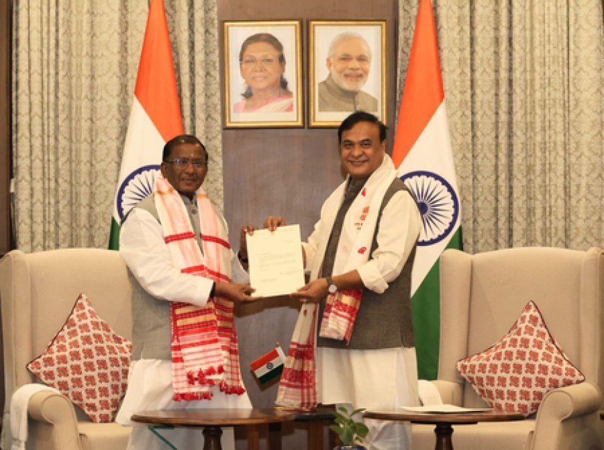 Assam CM meets Governor, tenders resignation; new govt likely on May 12
