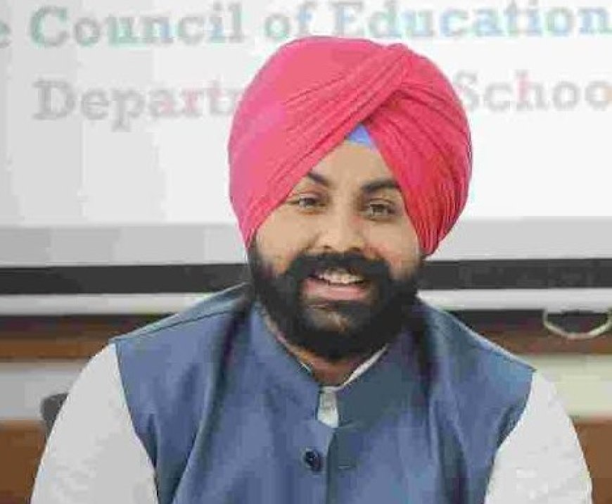Punjab surpasses Kerala in school education, emerges as India’s top-performing state in NITI Aayog report: Harjot Singh Bains
