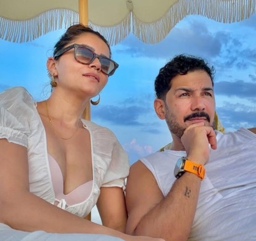 Rubina Dilaik reacts to Abhinav Shukla's decision of being a stay-at-home father