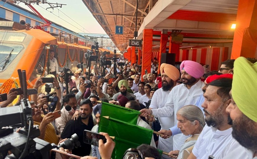 Union Minister of State for Railways Ravneet Singh Bittu announced the redevelopment of the Amritsar railway station to a world-class station 