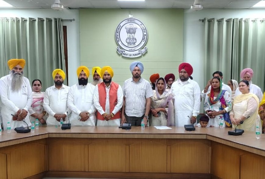 Sarabjit Singh unanimously elected Chairman of Zila Parishad