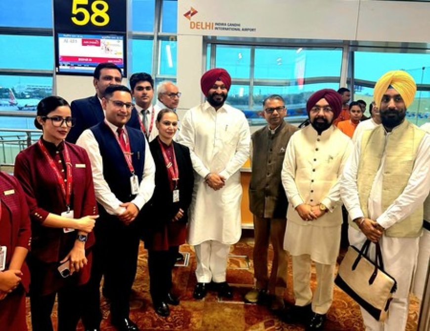 Ludhiana takes flight as Halwara Airport becomes operational: MoS Ravneet Singh Bittu