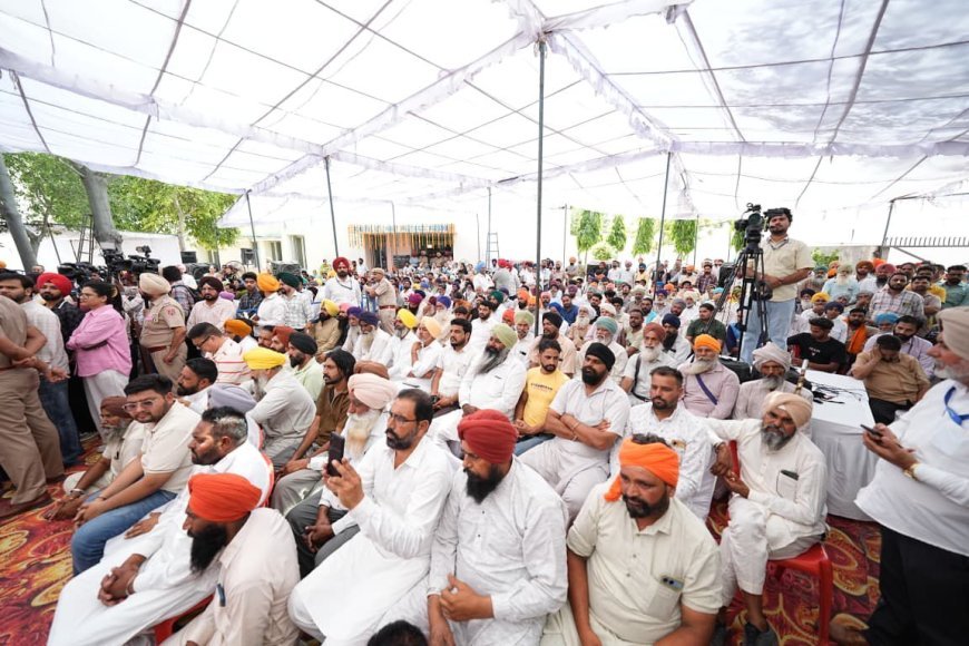 Bhagwant Mann Govt Launches Underground Electricity Wiring Project from Satauj, Bringing Major Relief to Punjab’s Farmers Through Pole-Free Villages Initiative
