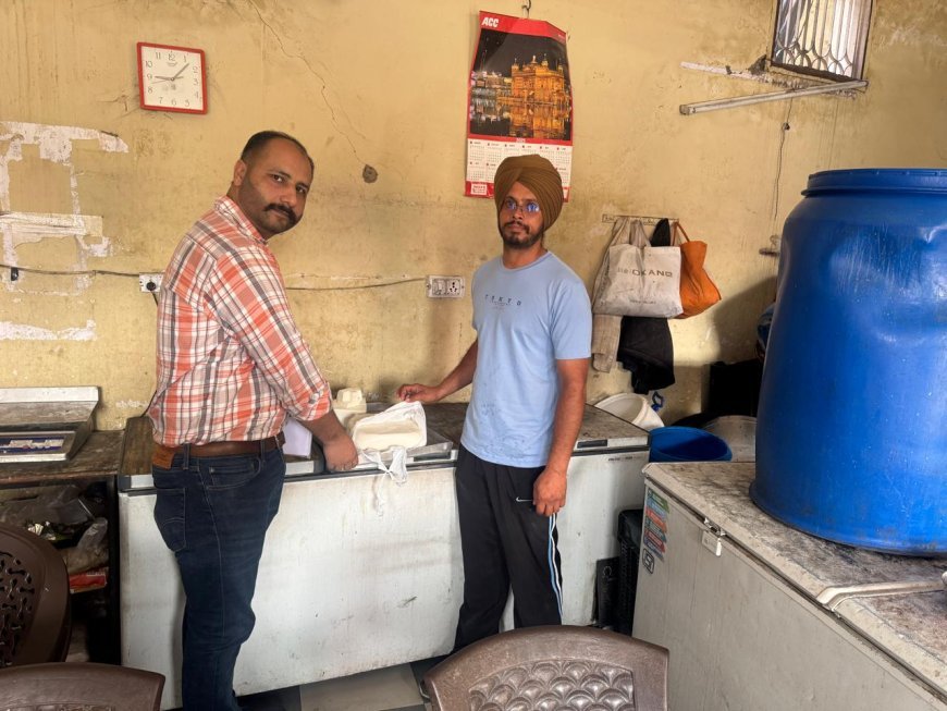 After milk sampling drive, two-day long statewide paneer sampling drive conducted in Punjab; 211 samples collected