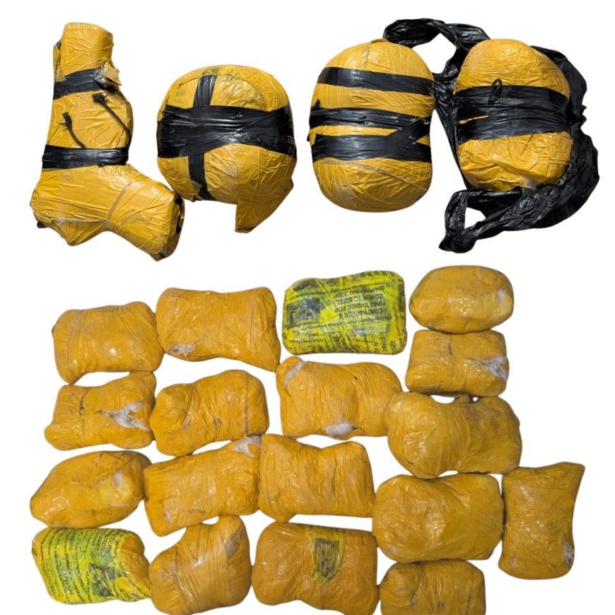 Three linked to narco-smuggling networks held with 10Kg heroin, 2kg ice and one pistol in Ferozepur