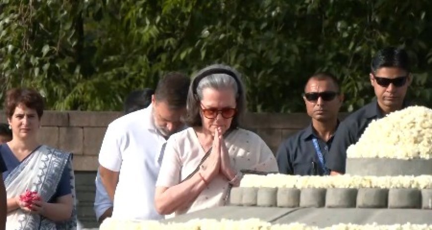 Cong leaders pay homage to Rajiv Gandhi on his death anniversary, recall his vision for India