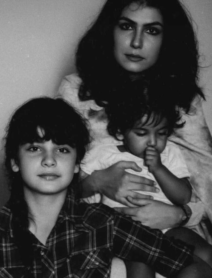 Pooja Bhatt shares a rare glimpse of her childhood days featuring late mother Kiran Bhatt & brother Rahul Bhatt 