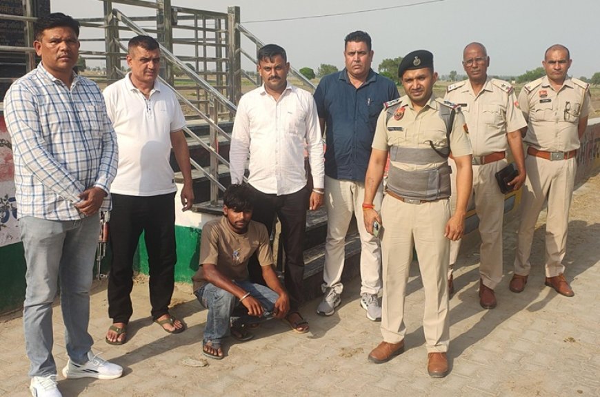 Accused arrested for vandalising martyr's statue in Balu village