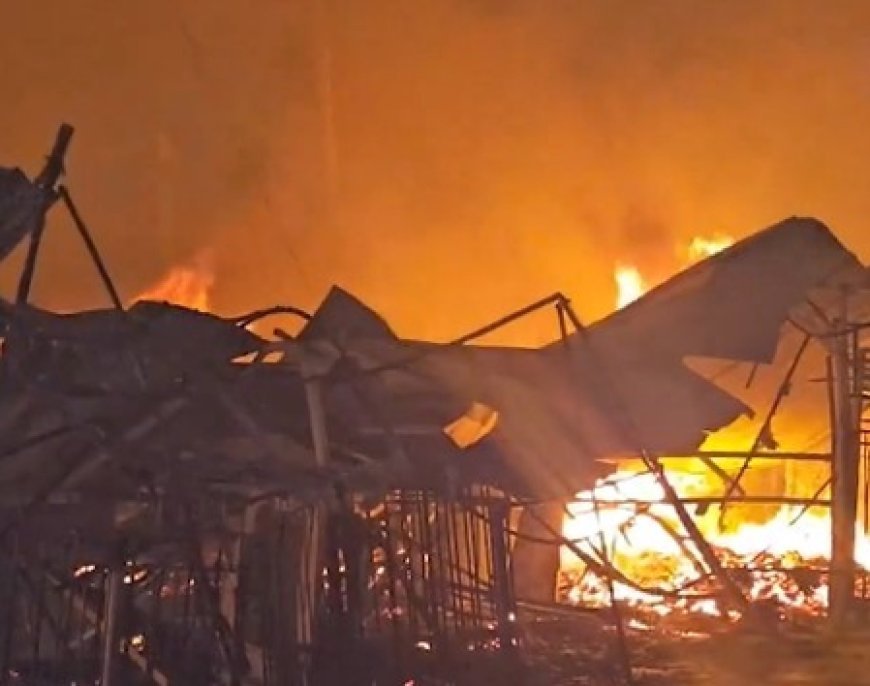 Massive blaze erupts in three-storey house in Delhi's Vijay Vihar