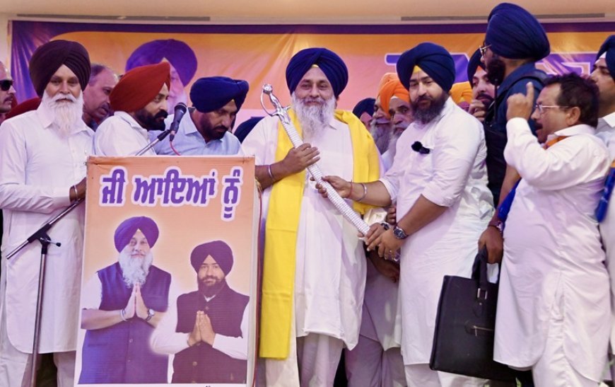 No one safe in Punjab, only SAD can put the State back on track - Sukhbir Singh Badal