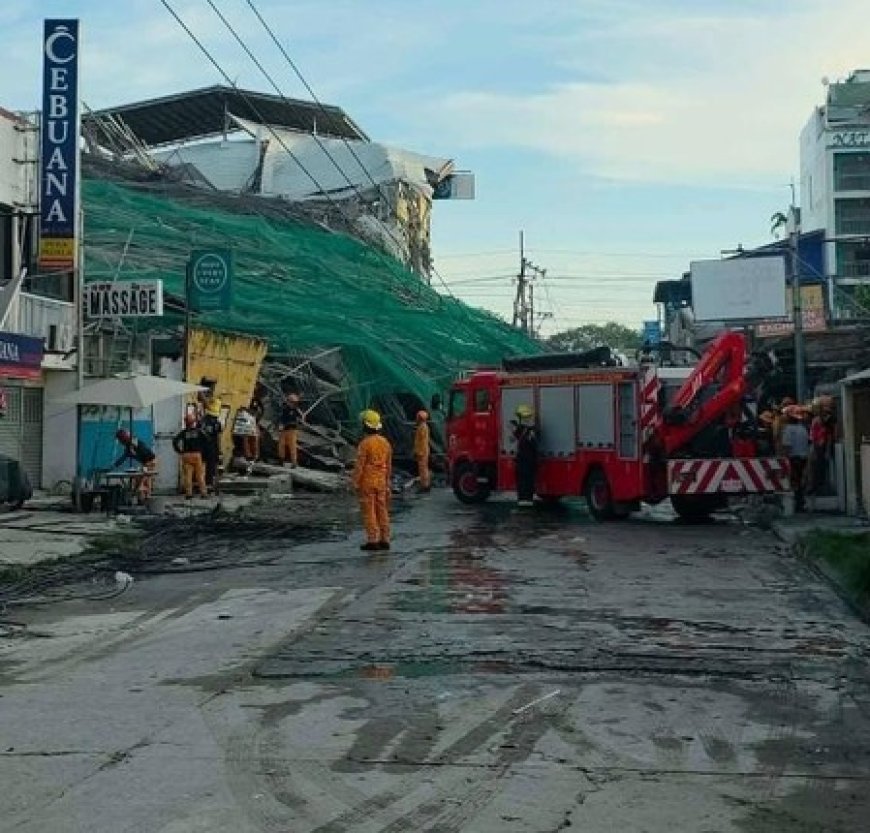 Four dead, 17 missing after under-construction building collapse in northern Philippines