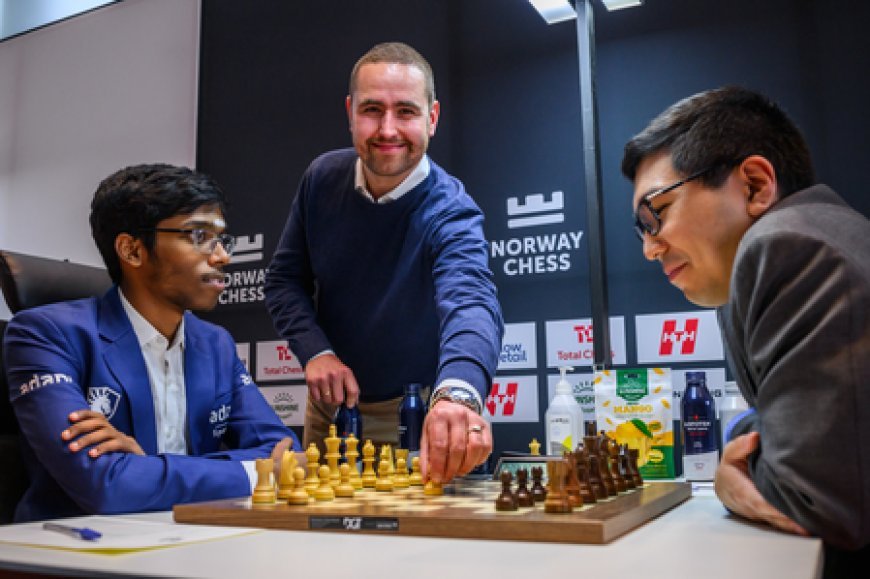 Norway Chess: Praggnanandhaa beats world No.1  Carlsen in rollercoaster round 3 