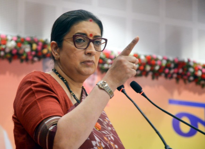Amethi sees political buzz as Smriti Irani visits city after Rahul Gandhi