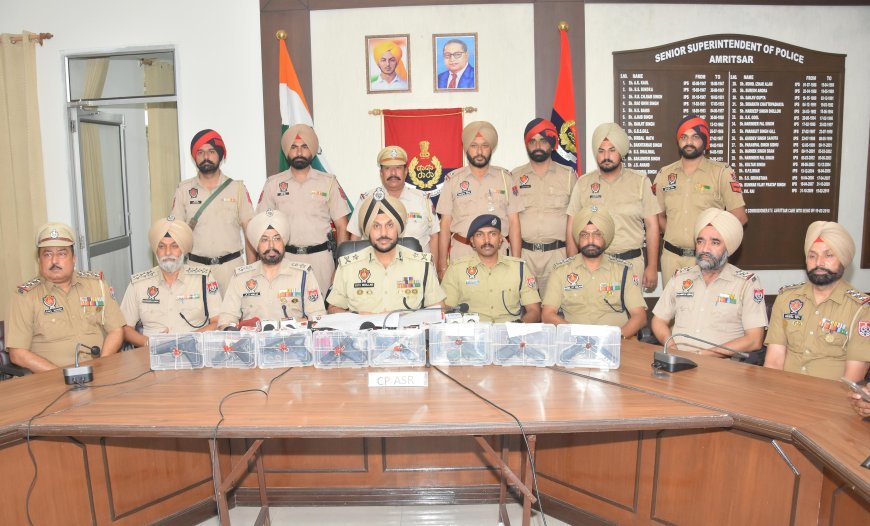 Five linked to cross-border arms smuggling module held with 8 pistols