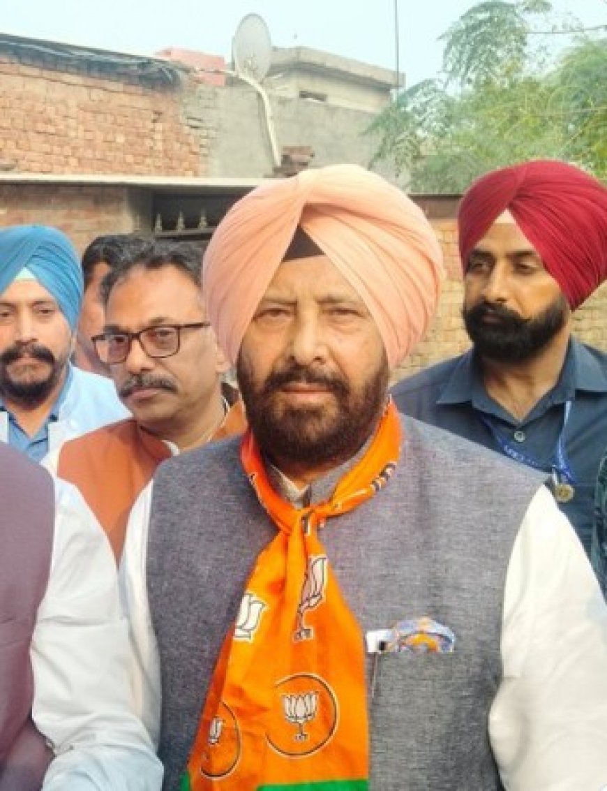BJP appoints Jat Sikh Kewal Singh Dhillon as Punjab chief, replacing Jakhar