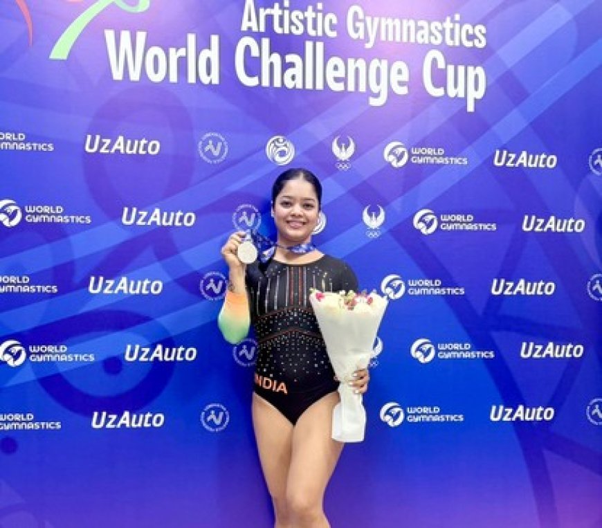 Gymnast Pranati Nayak reveals how her coach motivated her to Tashkent World Challenge Cup silver after a bout of viral fever