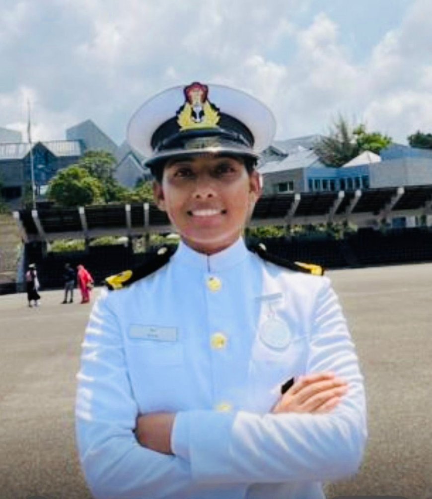 Punjabi University staffer’s daughter dons sub-lieutenant stripes