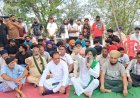 Villagers Stage Protest Against Tar Plant Near Darvesh Village, Demand Closure Over Pollution Concerns