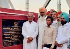 Water resources minister Barinder Kumar Goyal inaugurates multi-crore bridges and lined watercourses in faridkot constituency
