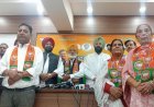 Senior AAP Leader Jit Lal Bhatti Joins BJP in Presence of Punjab BJP Chief Sardar Kewal Singh Dhillon