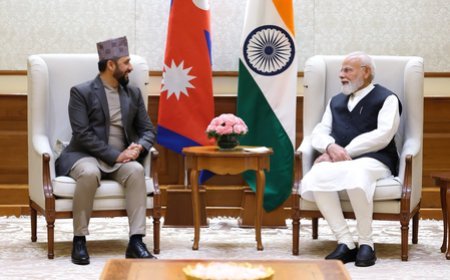 PM Modi meets Nepal's ruling RSP chief Rabi Lamichhane, says looking forward to close cooperation