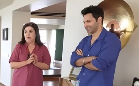 Farah Khan, Varun Dhawan take a dig at Vashu Bhagnani as actor arrives late for shoot on her show