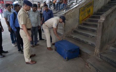Four special squads formed after dismembered body found in suitcase at Chennai’s Perambur railway station