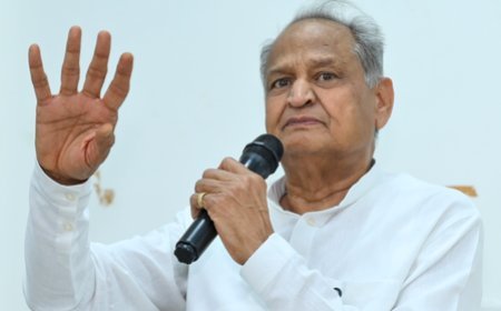 NDA targets Congress over Ashok Gehlot’s ‘conspiracy’ remark