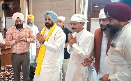 Punjab BJP president Kewal Singh Dhillon Offers Thanksgiving Prayer on Completion of 12 Years of the Modi Government