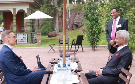 Finnish President hails India’s growing global influence in talks with EAM Jaishankar
