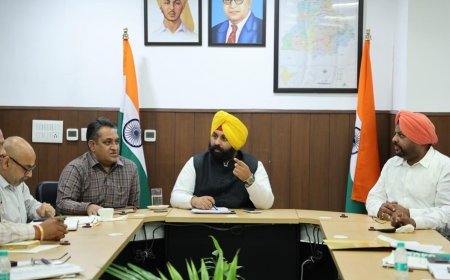 Local Govt Minister Harjot Singh Bains Announces Major Urban Infrastructure Push Across Tricity’s Peripheral Towns; Orders Weekly Review of Development Works