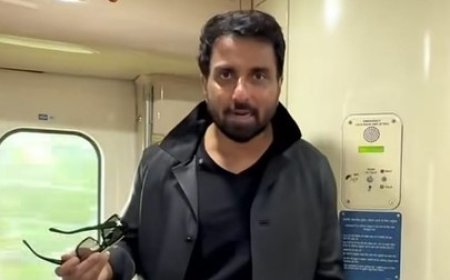 Sonu Sood thanks Indian Railways for Vande Bharat, recalls his struggling days