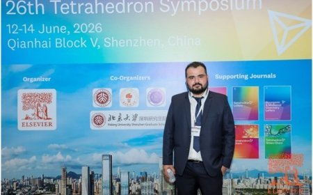 Research Scholar from GNDU Represents India at 26th Tetrahedron Symposium 2026 in Shenzhen, China