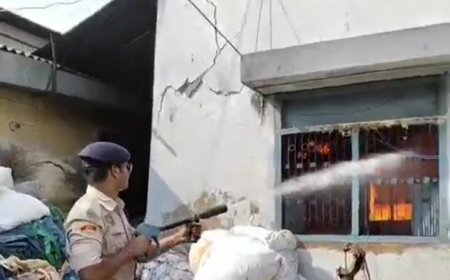 Fire at Muzaffarpur's Bela industrial area factory, no injuries reported