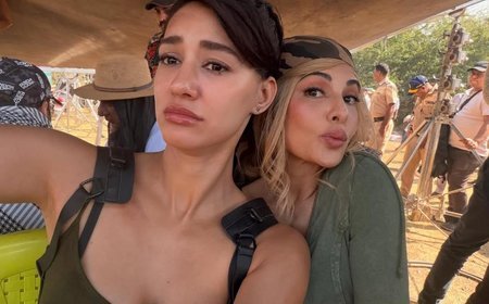 Disha Patani drops girl gang memories from the sets, Mouni Roy comments