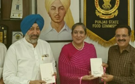 A Mother’s Heart and Soul come alive on Paper: Ravee Pandher’s ‘Letters to My Daughters’ released by PSFC Chairman Bal Mukand Sharma