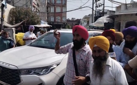 Anti-sacrilege law: All 78 Sikh legislators, including Punjab CM Mann, appear before Akal Takht