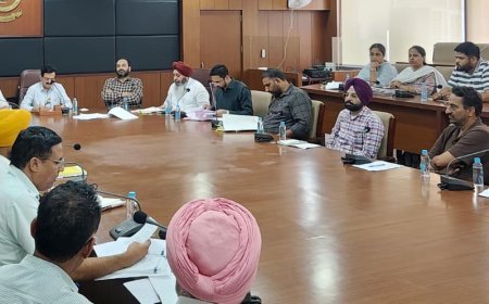 Punjab state food commission Chairman Bal Mukand Sharma orders speeding up implementation of ‘Poshan Gardens’ initiative in schools and Anganwadi centres
