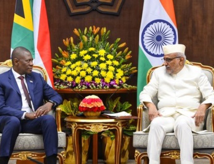 VP Radhakrishnan, South African counterpart hold talks on advancing priorities of Global South