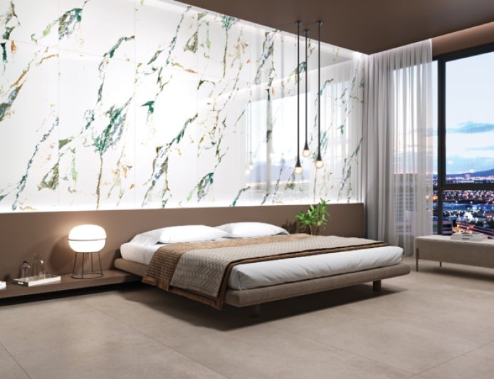 Living Room and Bedroom Tile Inspiration for Cohesive Home Design