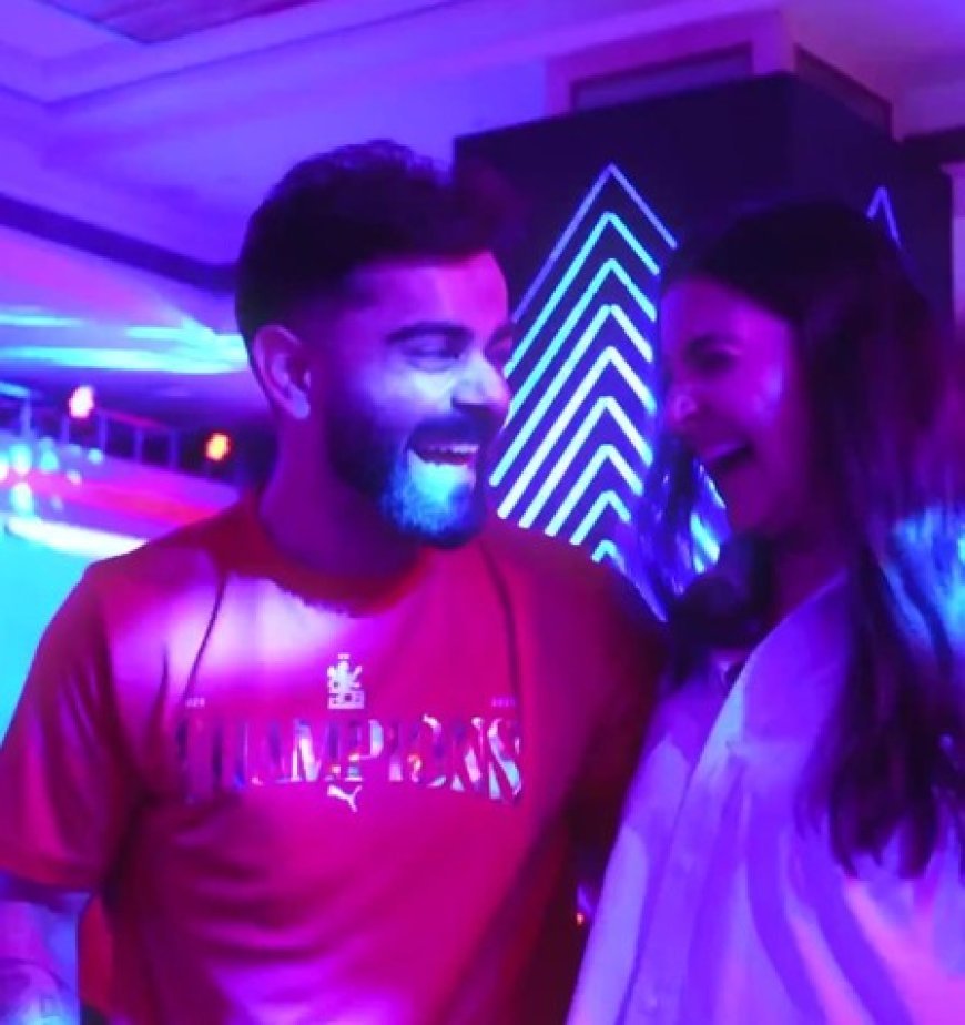 RCB shares Virat Kohli's ‘masterclass on the dance floor’, thanks Anushka Sharma for being ‘their Day 1’