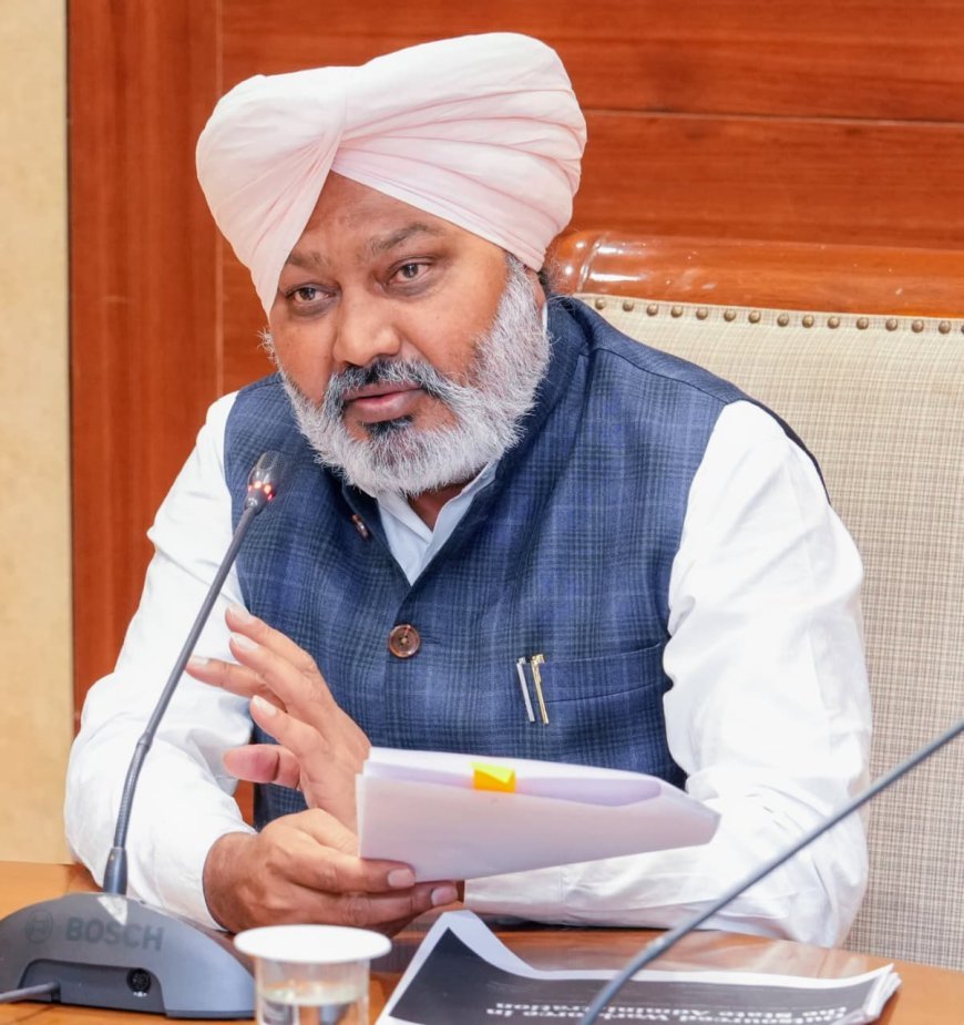 Finance minister Harpal Singh Cheema chairs PSTC review meeting, orders redressal of trader grievances within a week