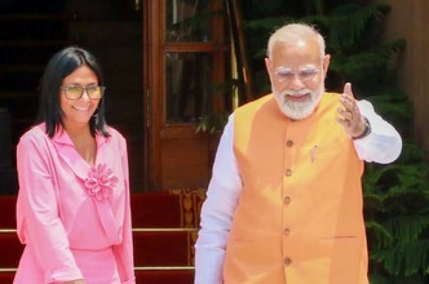 PM Modi, Venezuela's Acting President Rodriguez discussed forging energy partnership: MEA 