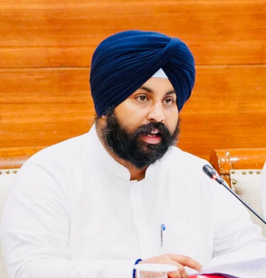 Bhagwant Mann Govt is building future-ready universities, ensuring Punjab’s youth no longer have to leave state for quality technology & pharmaceutical education: Harjot Singh Bains